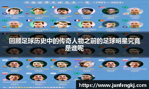 回顾足球历史中的传奇人物之前的足球明星究竟是谁呢